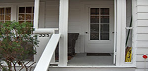restored front door 